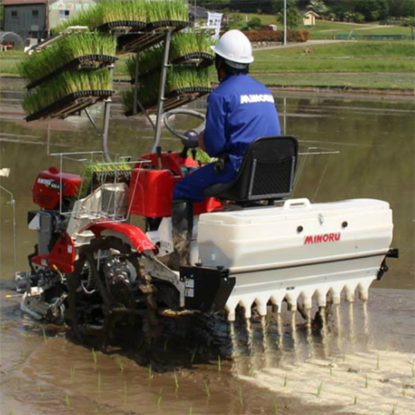 MINORU日本進口水田驅動除草機KWM8A八行型