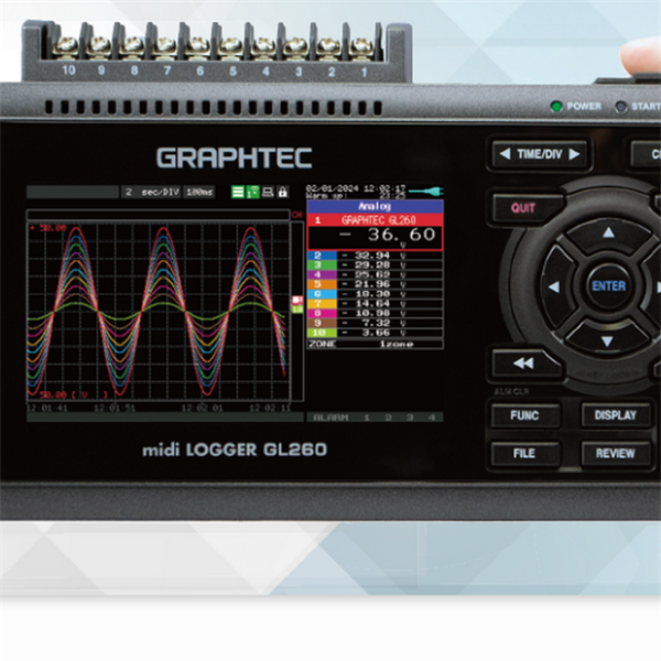 圖技GRAPHTEC數(shù)據(jù)記錄儀GL840-WV
